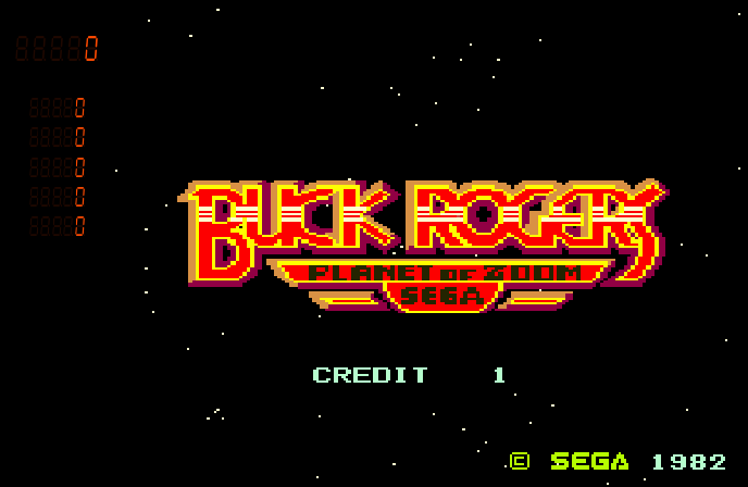 Buck Rogers: Planet of Zoom Title Screen